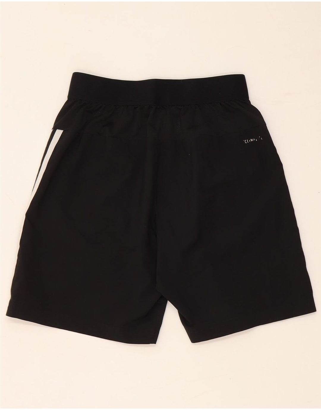 Pantaloni scurți sport adidas Climalite pentru băieți 13-14 ani poliester negru