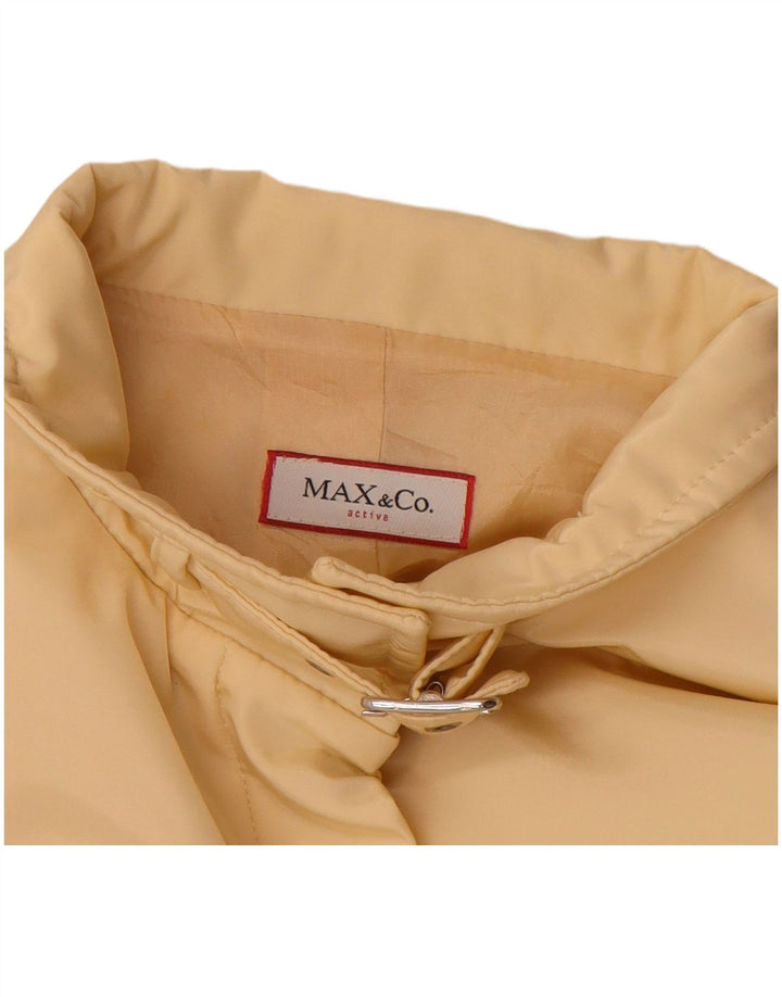 Jachetă pentru femei Max & Co. UK 10 Small Beige Poliamidă