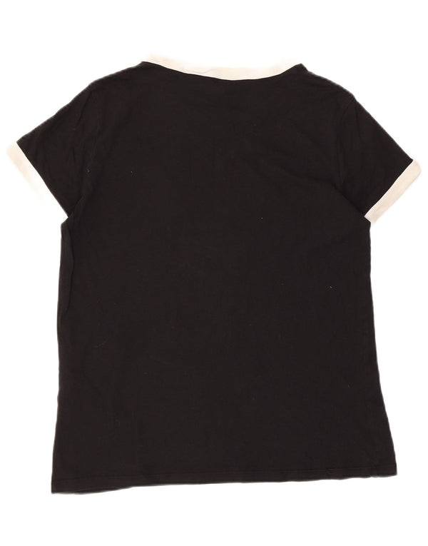 Tricou pentru femei Levi's Top UK 10 Small Black Colorblock Bumbac