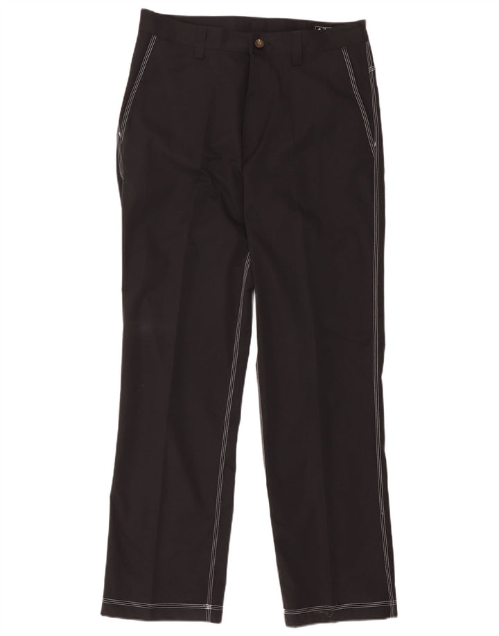 Pantaloni chino drepți Climacool pentru bărbați Adidas W34 L32 Poliester negru
