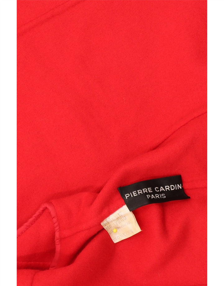 Jachetă Blazer Femei Pierre Cardin 1 Buton IT 42 Medium Roșu Lână Clasic