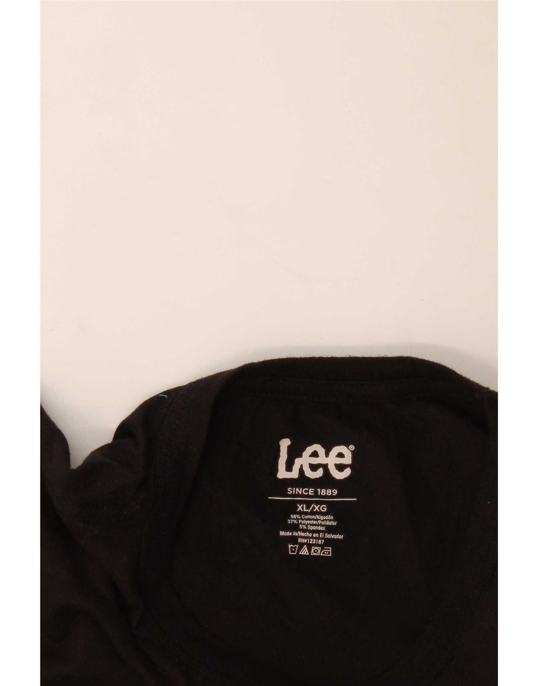 Tricou pentru bărbați Lee Top XL bumbac cu dungi negre