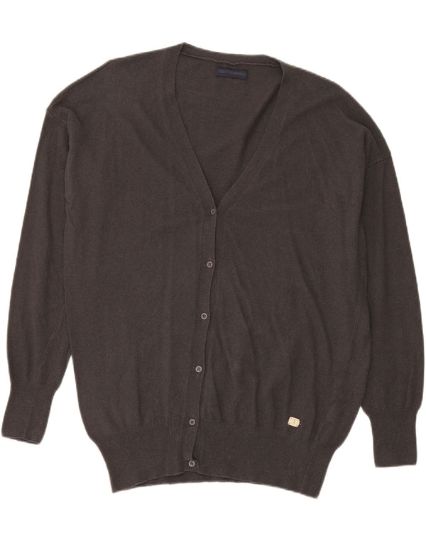 Pulover cardigan pentru bărbați Trussardi XL, gri viscoză