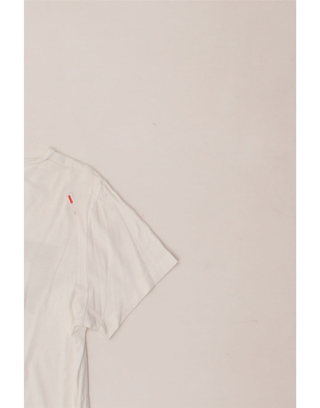 LEVI'S Womens Graphic T-Shirt Top UK 14 Large White Vintage Levi's and Second-Hand Levi's from Messina Hembry 