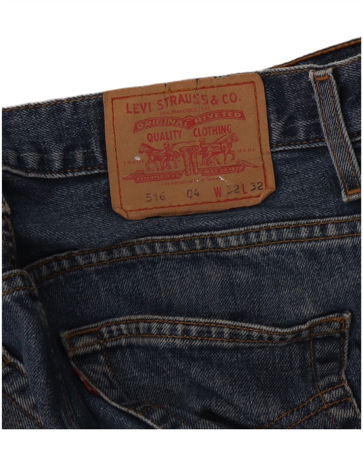 Blugi Levi's 516 Bootcut W32 L32 Albastru
