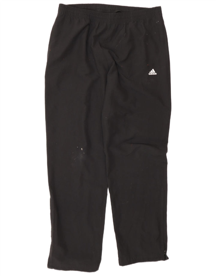 Pantaloni de trening Adidas pentru bărbați, mari, negru, poliester