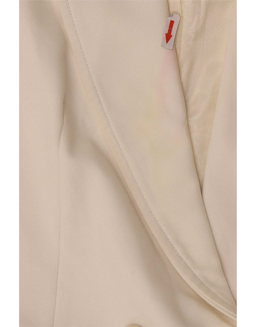 Jachetă Blazer fără mâneci pentru femei Zara UK 12 Medium White