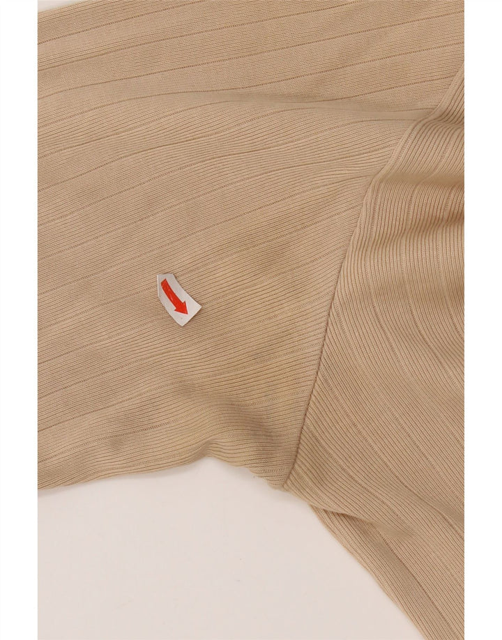 Gas Top pentru bărbați cu mânecă lungă, bumbac, bej mediu