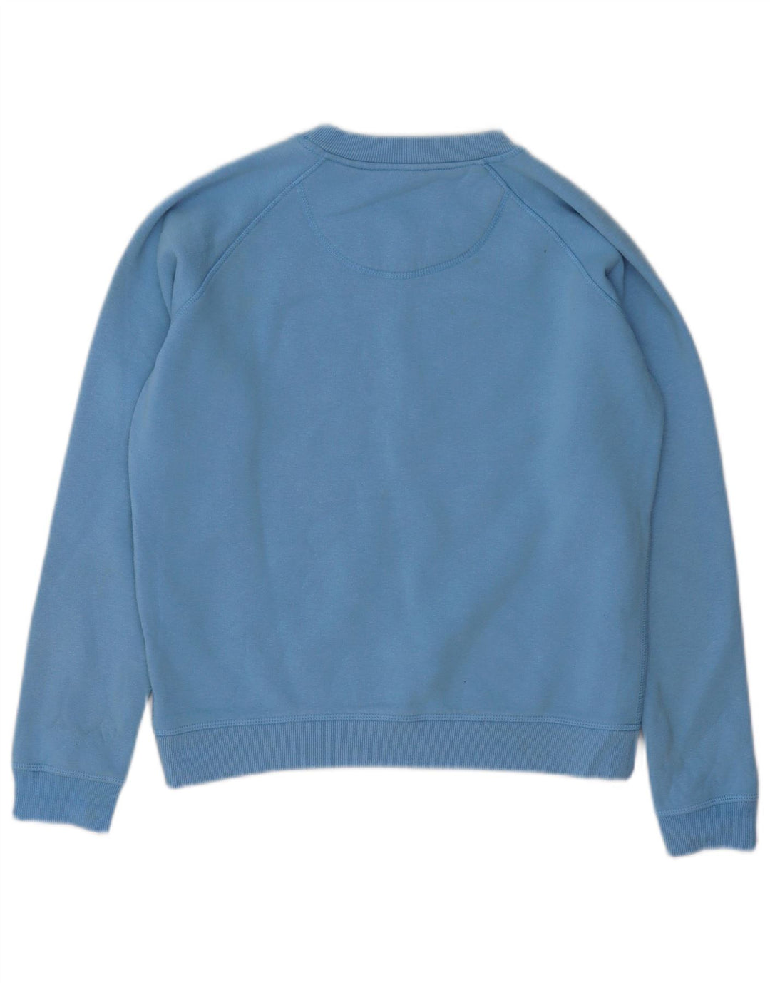 JACK WILLS Pulover supradimensionat pentru femei UK 8 Bumbac albastru mic