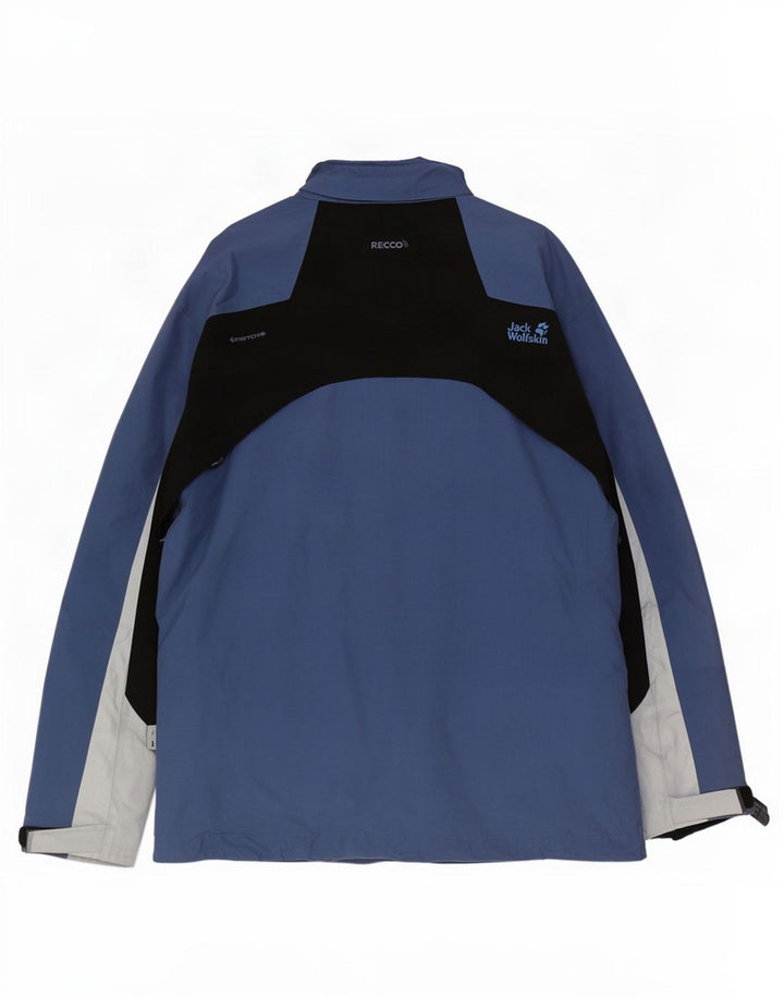 Jack Wolfskin Jachetă de schi pentru bărbați UK 40/42, mare, albastru, poliamidă color bloc