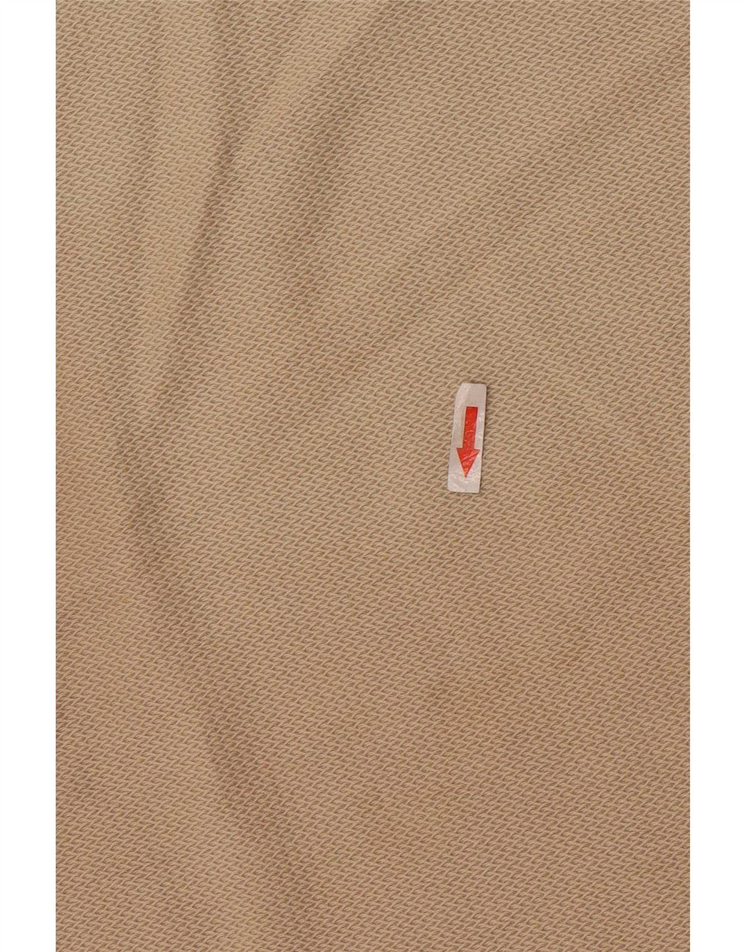 Tricou pentru bărbați Zara Top Mediu Bej Bumbac