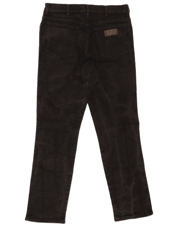 WRANGLER Blugi pentru bărbați Texas Stretch drepte W36 L33 bumbac negru