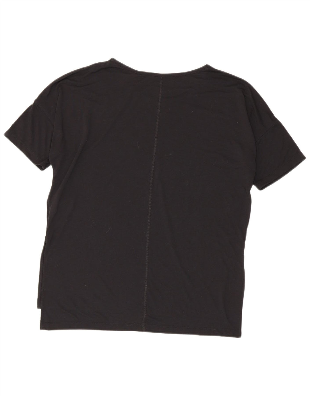 Tricou supradimensionat pentru femei Nike Dri Fit Top UK 14 Poliester mediu negru