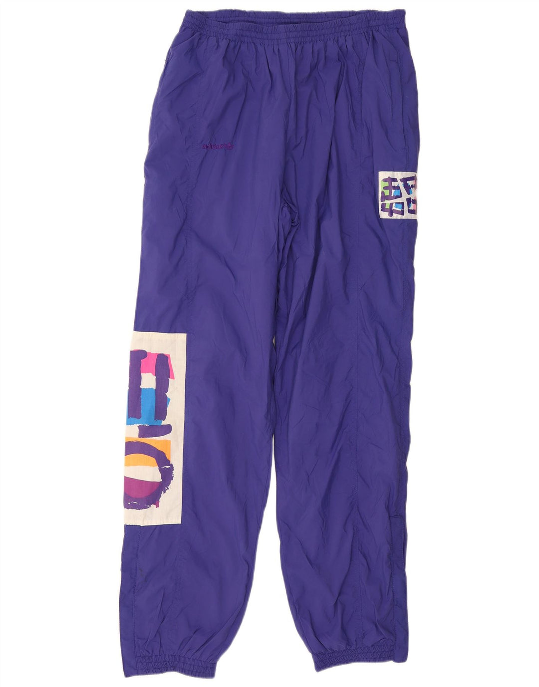 Pantaloni de trening Vintage pentru bărbați cu grafică Joggeri violet mediu