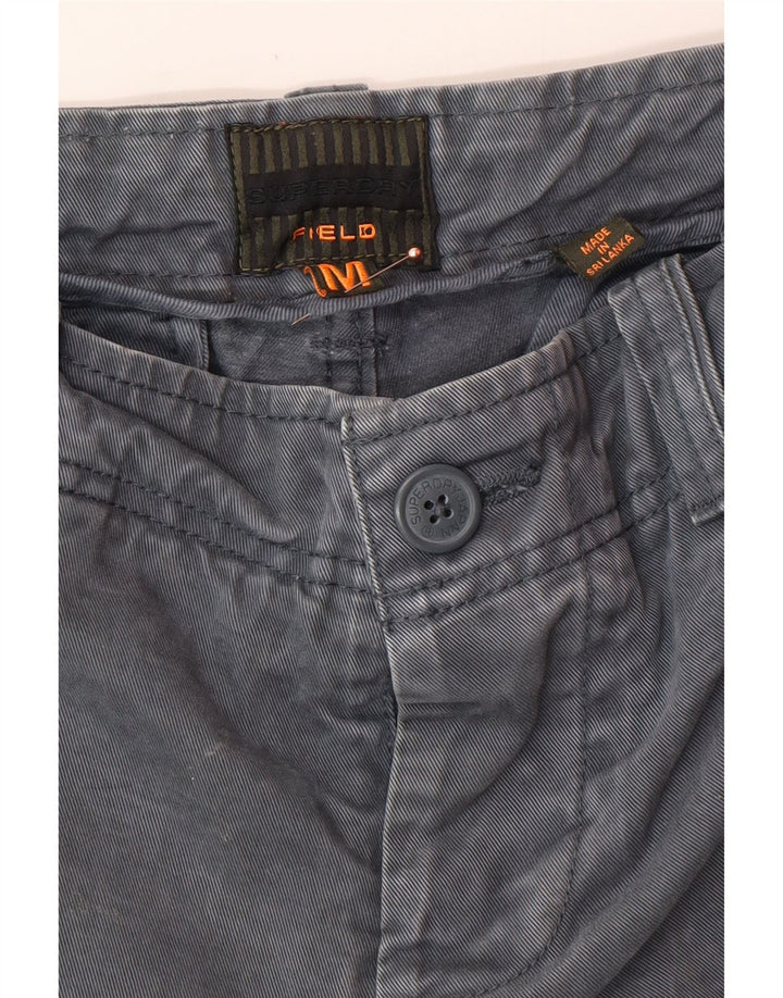 Pantaloni scurți cargo pentru bărbați SUPERDRY Medium W32, bumbac gri