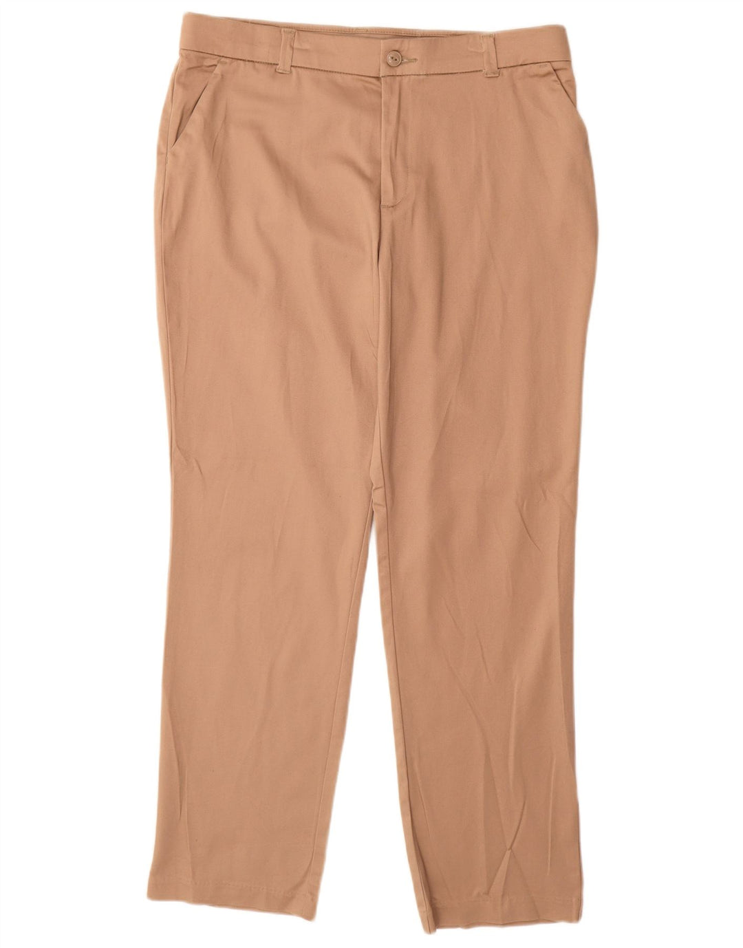 Pantaloni chino drepti LEE pentru femei US 14 XL W34 L31 bej bumbac