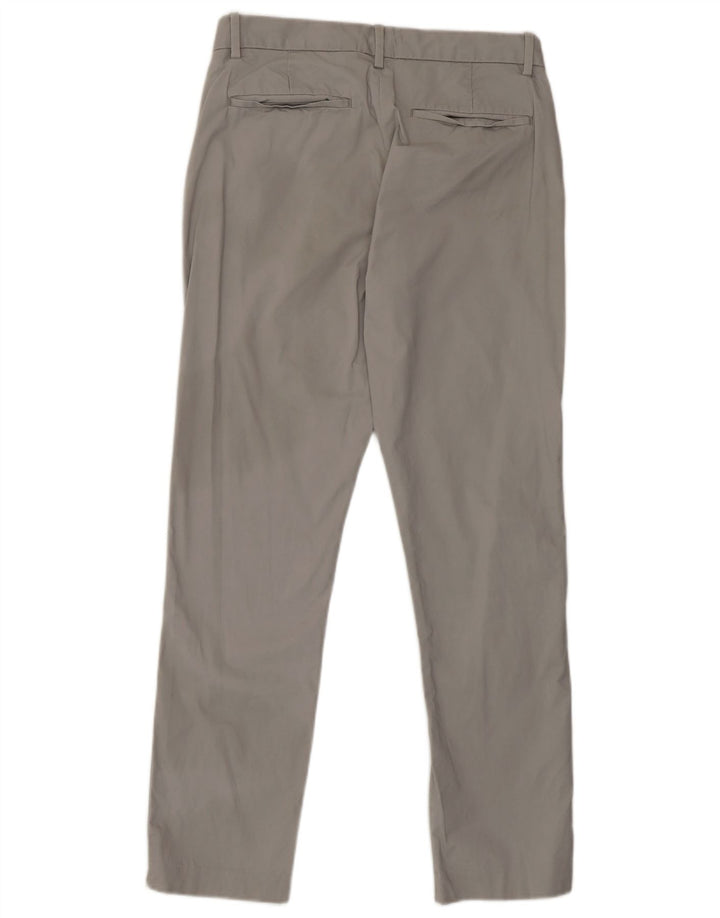Pantaloni chino slim pentru bărbați Marks & Spencer L30 L29 bumbac gri