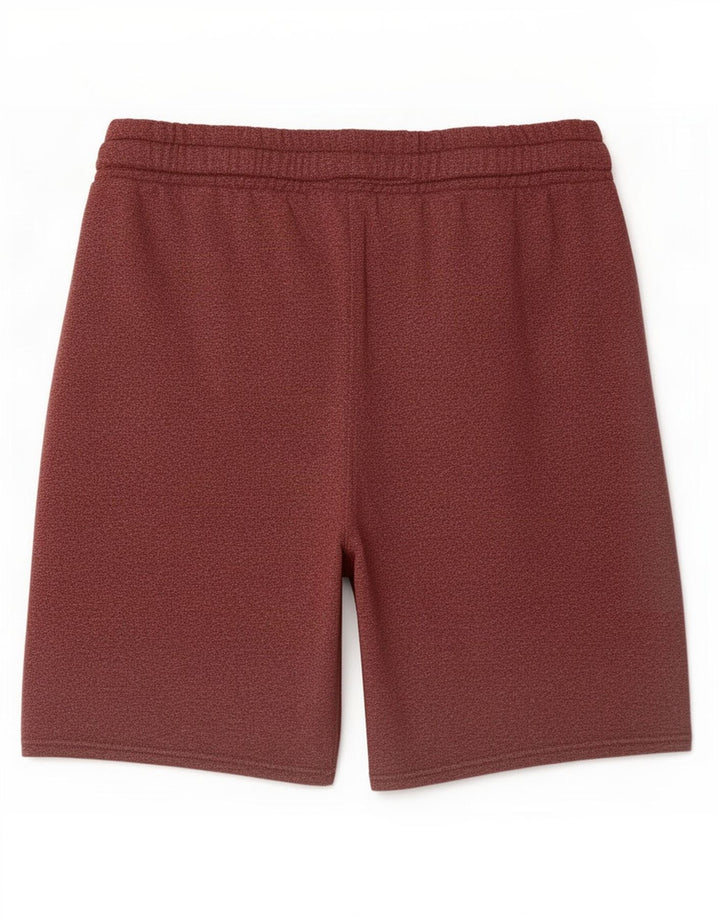 Pantaloni scurți sport grafic Superdry pentru bărbați, poliester maro mediu