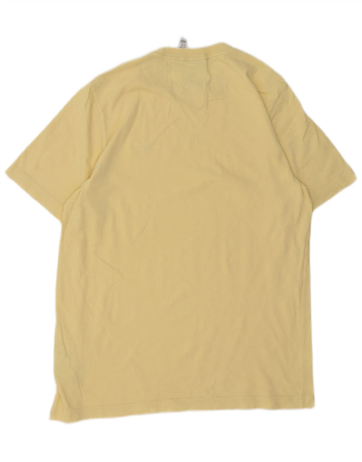 Tricou pentru bărbați Adidas Top mic galben bumbac