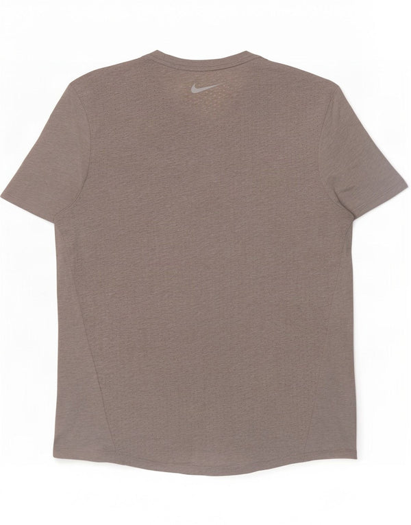 Tricou Nike Dri Fit pentru bărbați Top Medium Gri Poliester
