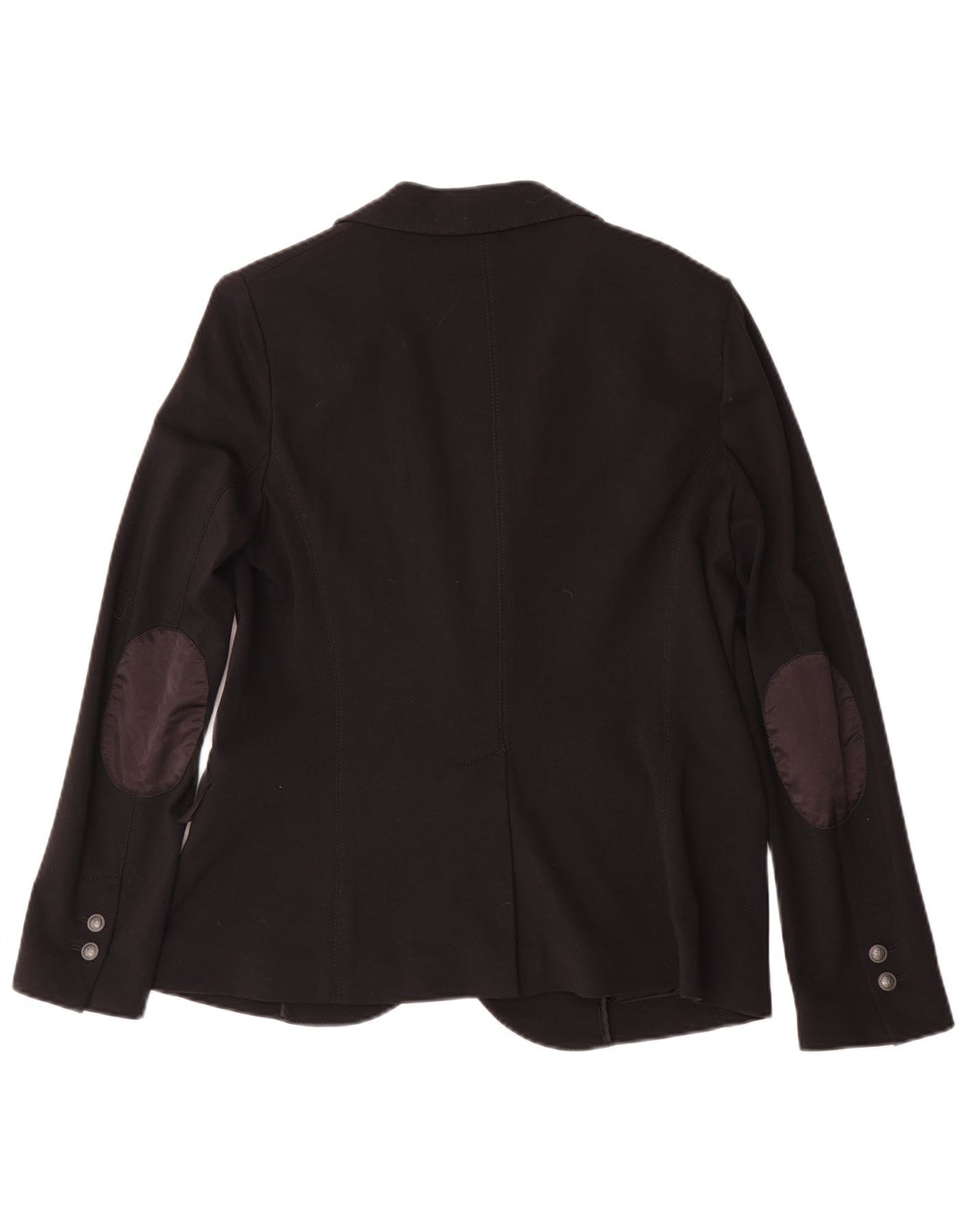 Jachetă Blazer pentru femei Trussardi Jeans cu 2 nasturi IT 46 Viscoză mare neagră