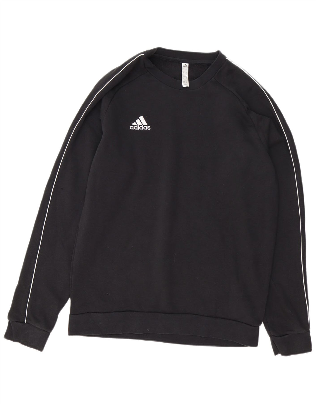 Pulover ADIDAS pentru bărbați, bumbac mare, negru