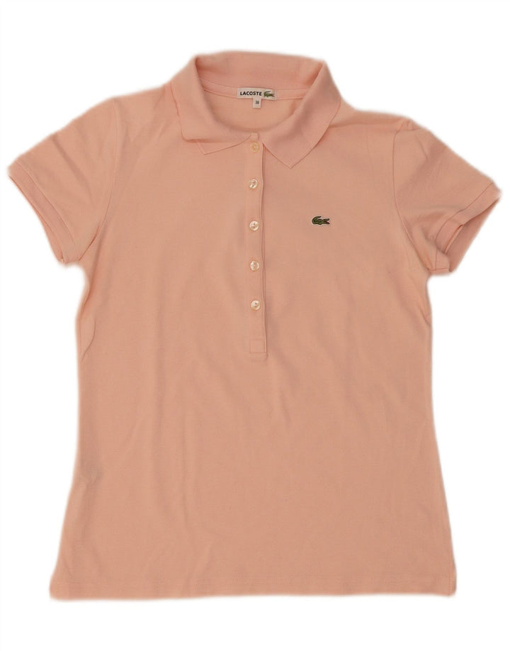 Tricou polo Lacoste Femei Mărimea 38 Bumbac Roz Mediu