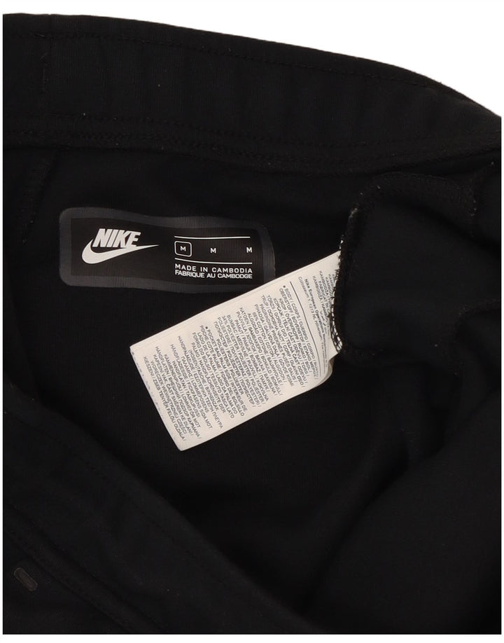 Pantaloni de trening Nike pentru bărbați Joggeri, bumbac mediu negru
