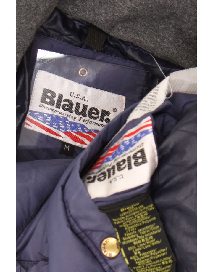 Jachetă căptușită Blauer pentru bărbați UK 38 Medium Bleumarin Poliamidă