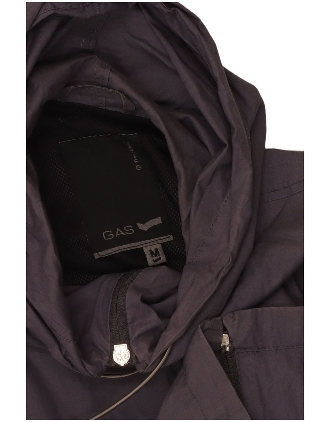 Jachetă de vânt cu glugă pentru femei Gas UK 14, gri mediu