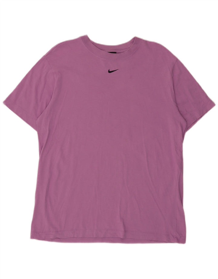 Tricou pentru bărbați NIKE Top mic violet din bumbac