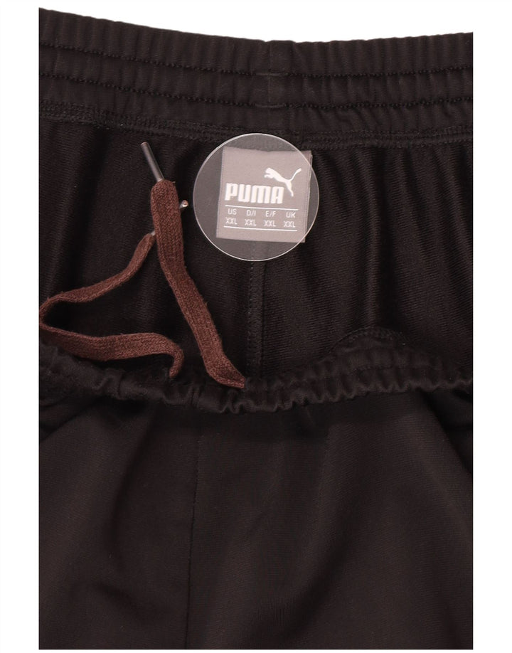 Pantaloni de antrenament cu grafică Puma pentru bărbați Pantaloni de jogging 2XL negru