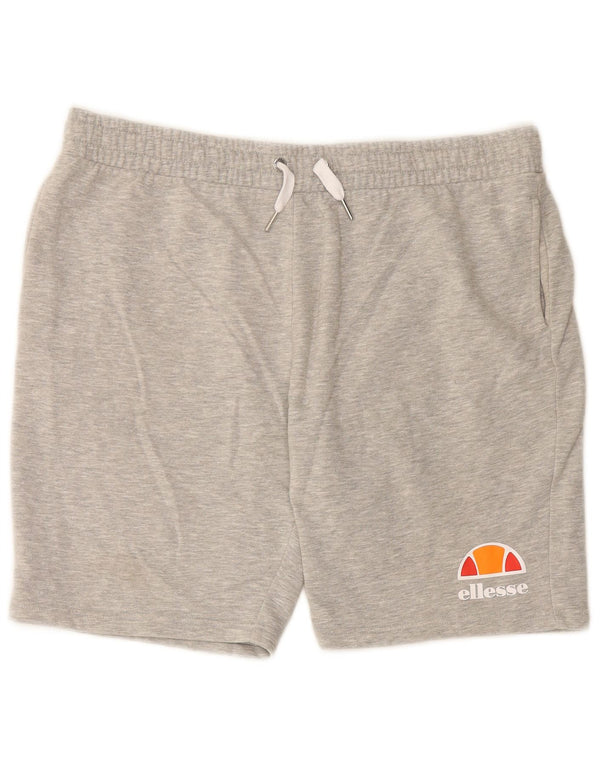 Pantaloni scurți sport ELLESSE pentru bărbați XL bumbac gri