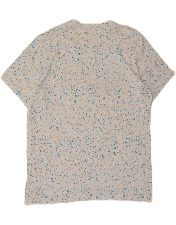 Tricou grafic Nike pentru bărbați Top mare, alb, pete din bumbac