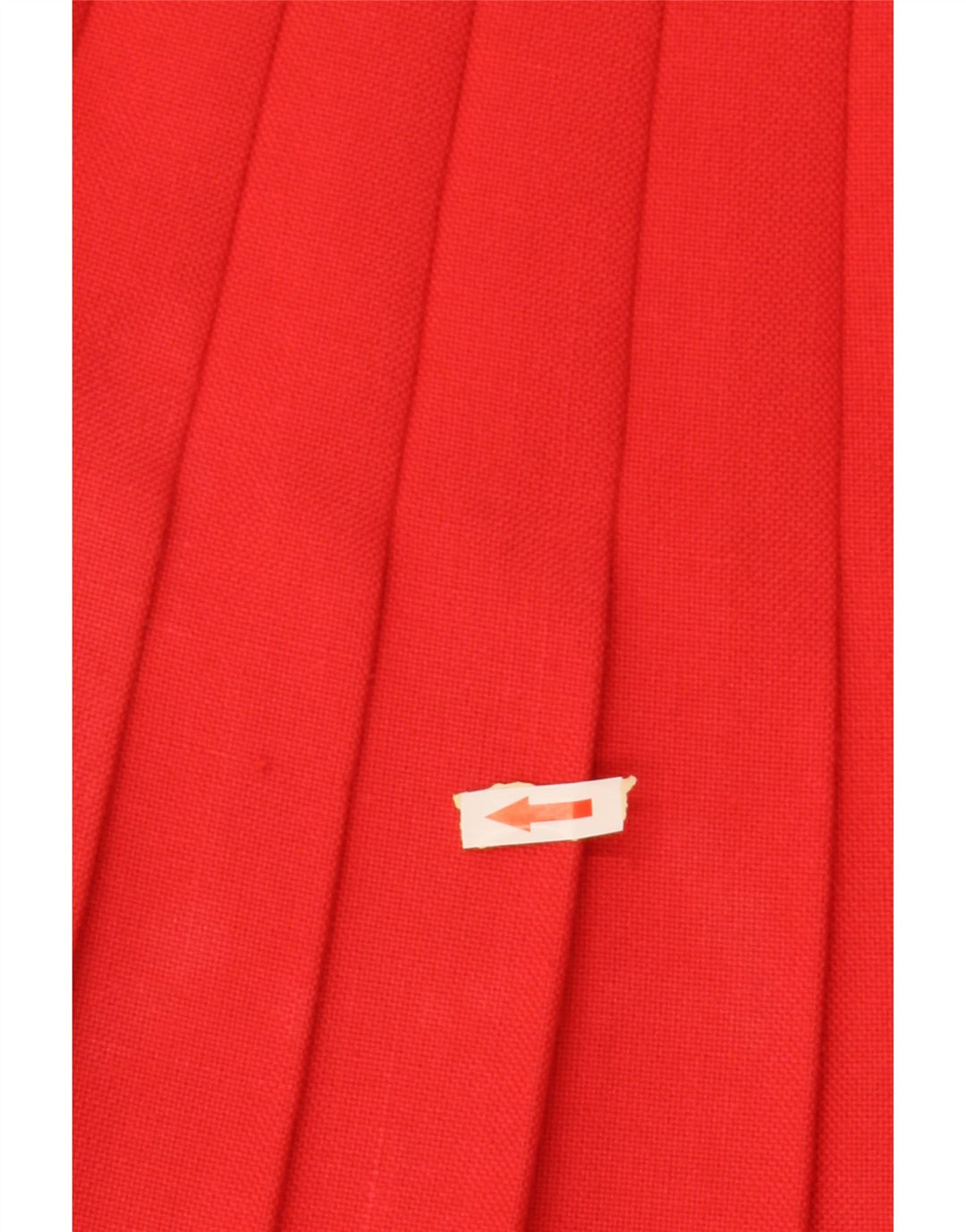 Fusta plisată cuțit pentru femei VINTAGE IT 36 XS W24 roșu