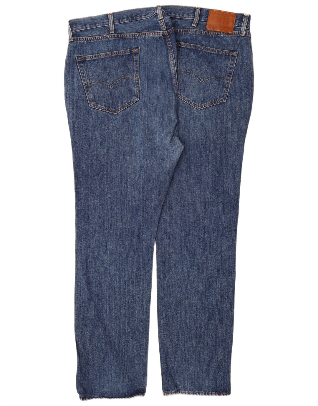 Blugi Levi's 501 drepte pentru bărbați W44 L34 Bumbac albastru