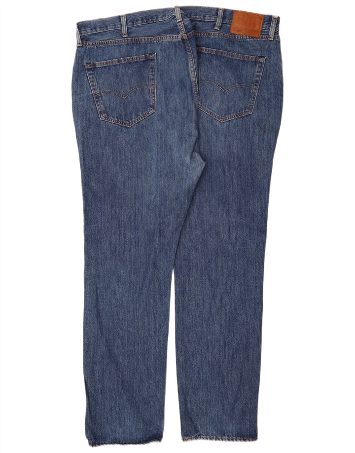 Blugi Levi's 501 drepte pentru bărbați W44 L34 Bumbac albastru
