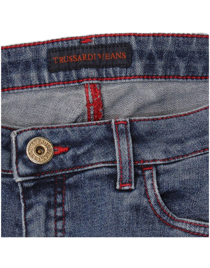 Blugi skinny pentru femei Trussardi W30 L31 albastru