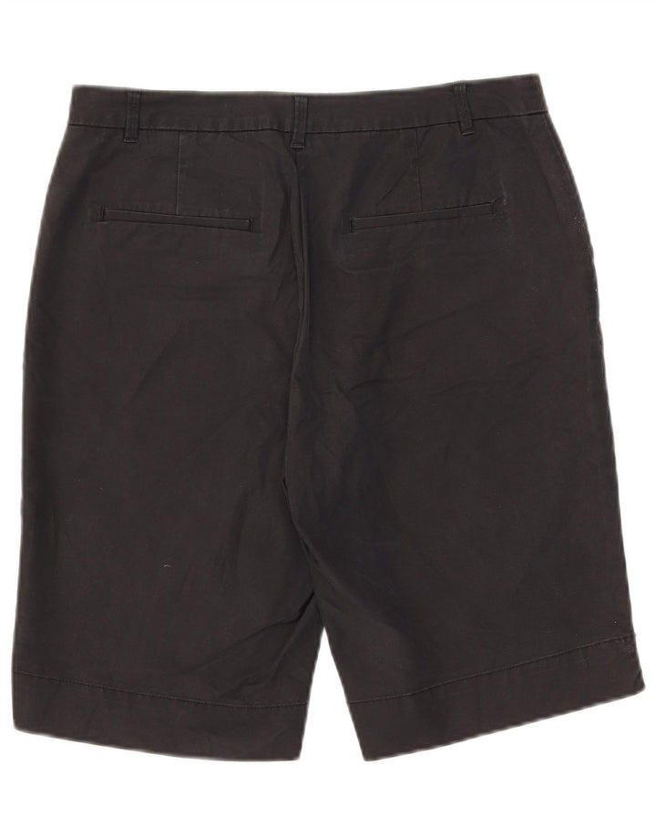 Pantaloni scurti chino pentru femei Marks & Spencer UK 12 Medium W32 Bumbac negru