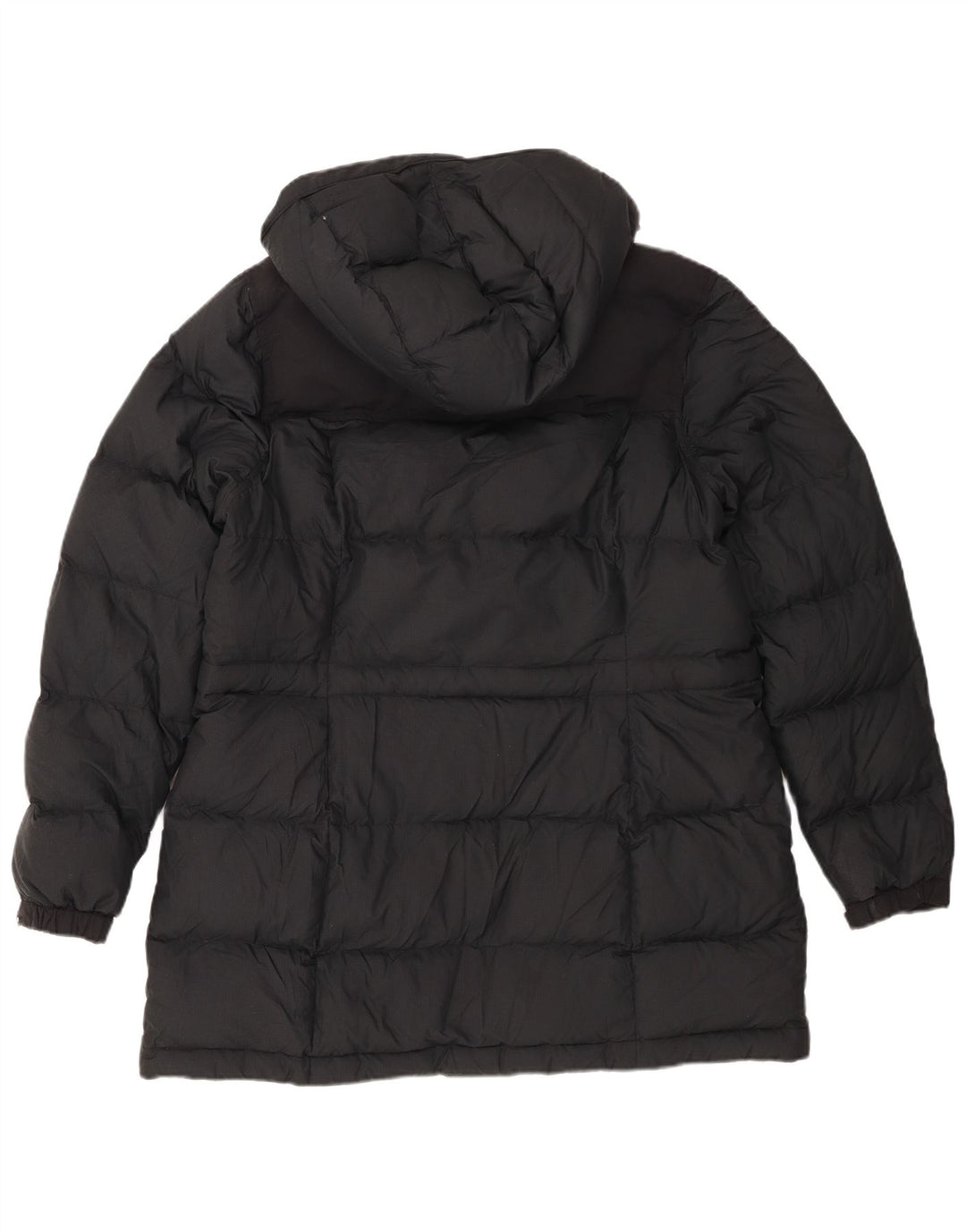 Jachetă căptușită cu glugă pentru femei L.L.Bean UK 16, mare, gri, poliester