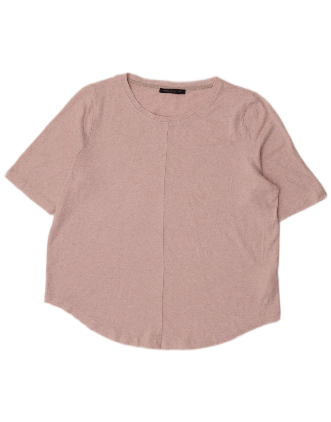 Tricou pentru femei Marks & Spencer Top UK 16 Large Pink Viscose