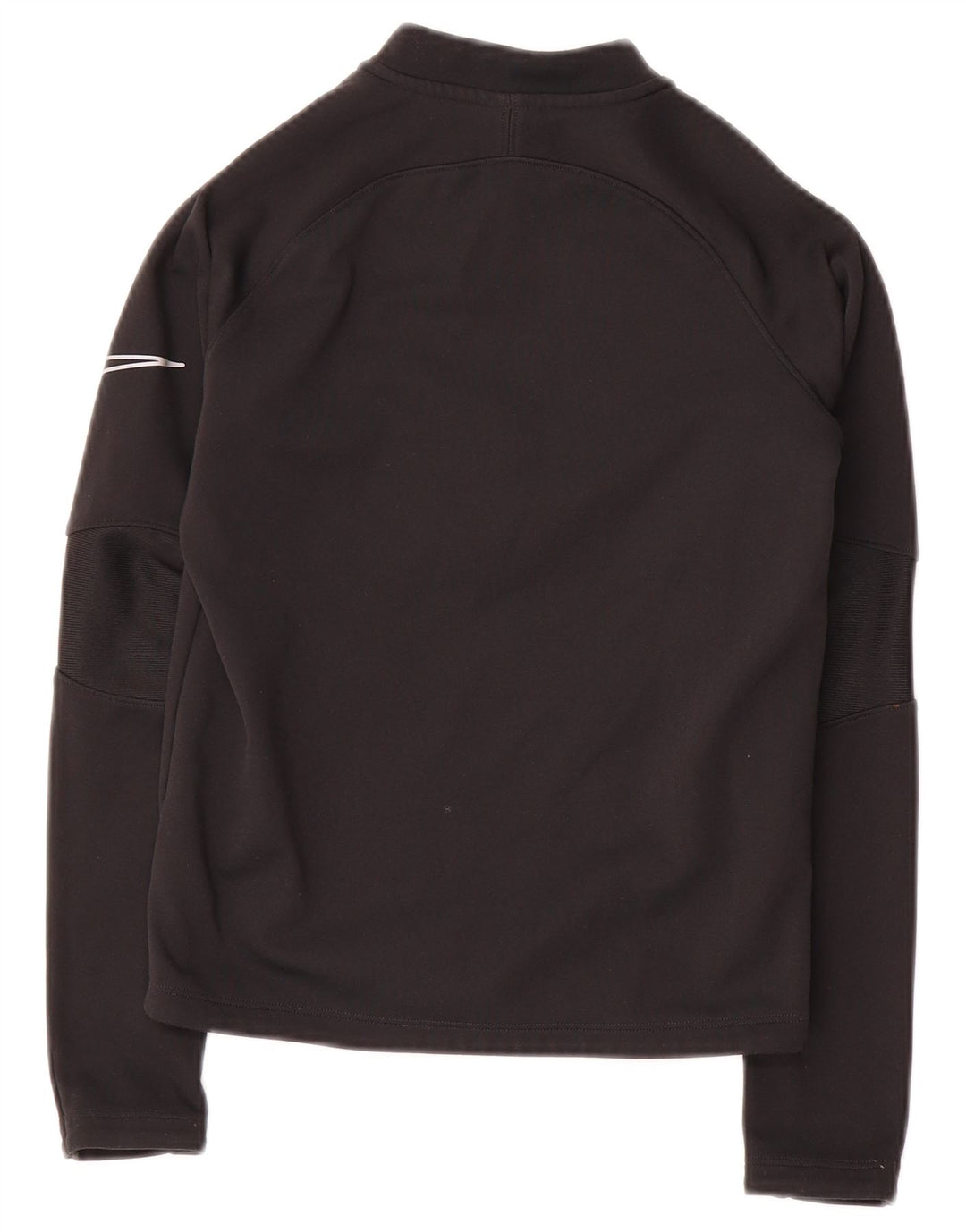 Trening pentru băieți Therma-Fit Zip Neck Pullover Top 8-9 ani mic Negru