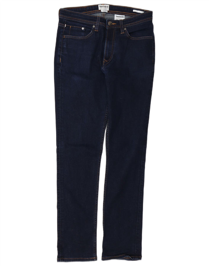 Blugi slim pentru bărbați Timberland W30 L32 bumbac bleumarin