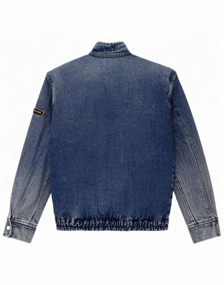 Jachetă de blugi vintage pentru bărbați UK 38 Medium Blue