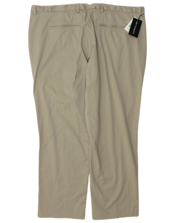 Marks & Spencer Pantaloni chino drepti autograf pentru bărbați W42 L29 bumbac kaki