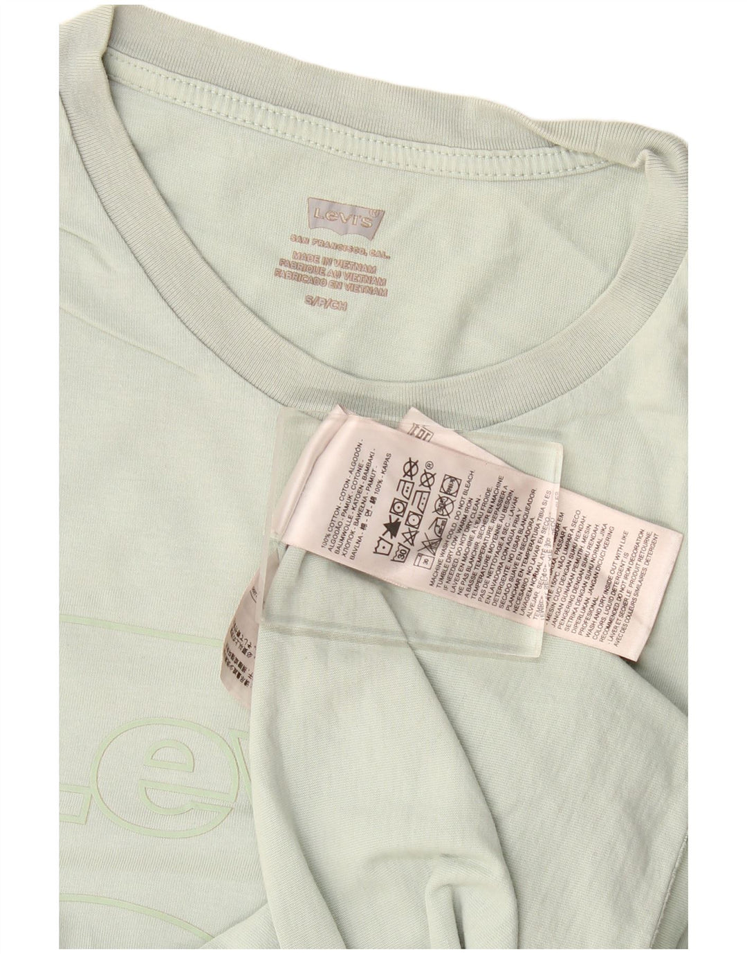 Tricou grafic Levi's pentru femei Top UK 10 Small Khaki