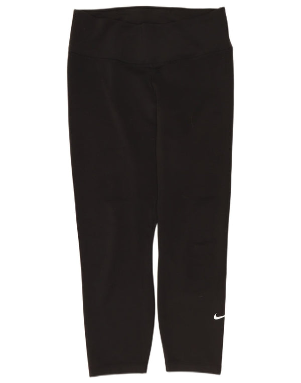 Leggings Nike Dri Fit pentru femei UK 12 Medium Black