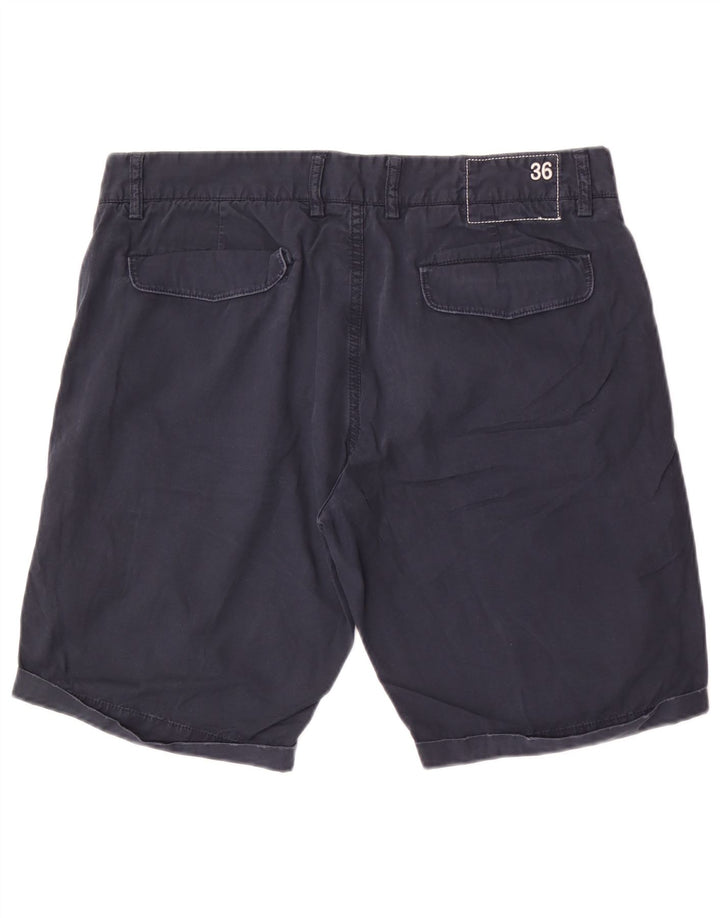 Sun68 Pantaloni scurți chino pentru bărbați W36 Large Bleumarin