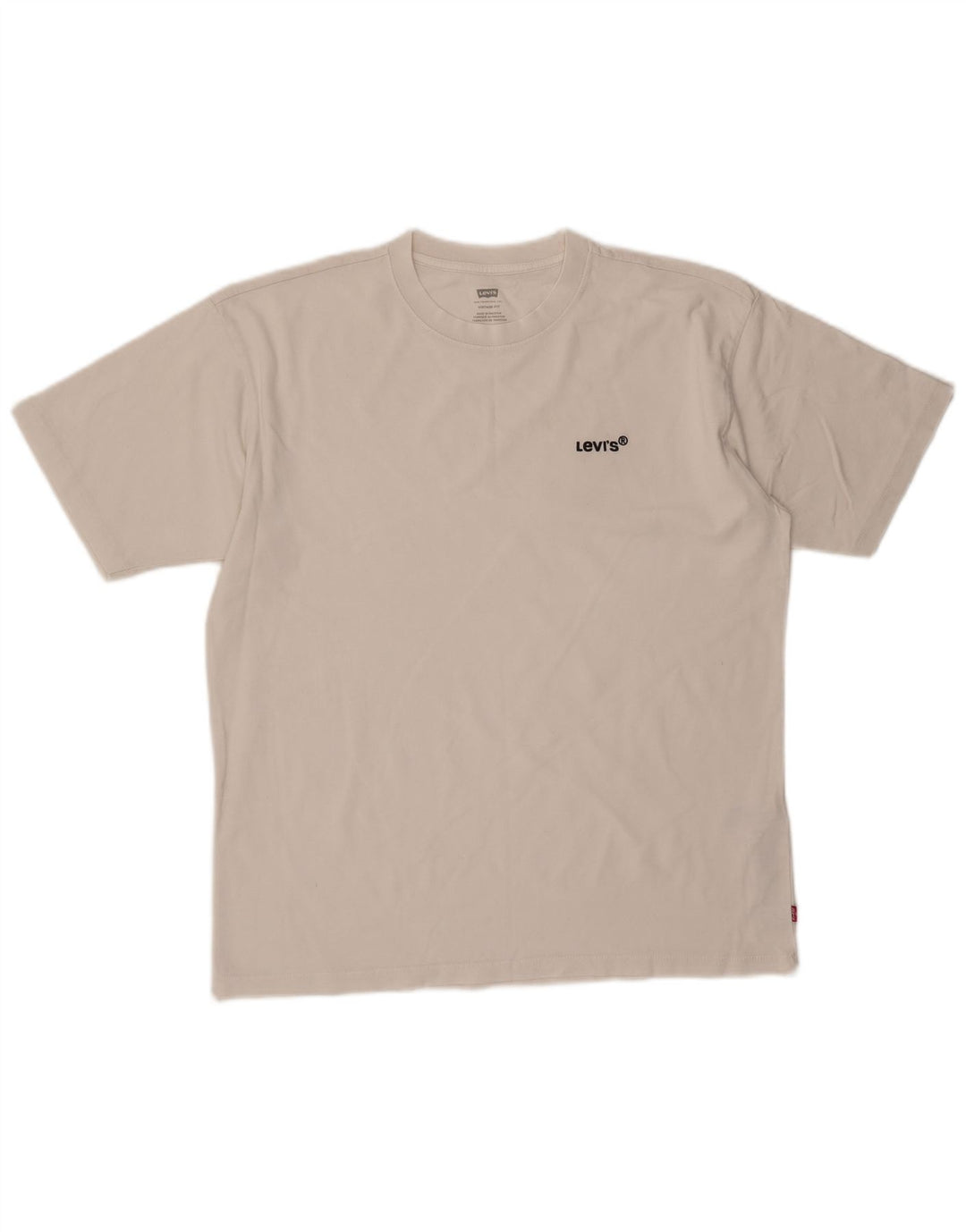 Tricou Levi's Vintage Fit Top Bumbac Alb Mediu