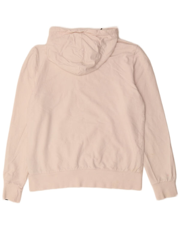 Pulover Nike pentru damă cu capota grafică UK 20/22 XL, bumbac alb